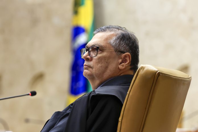 Sessão plenária do STF Ministro Flávio Dino na sessão plenária do STF.
