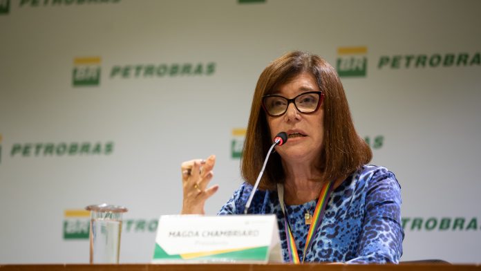 Magda Chambriard, presidente da Petrobras.