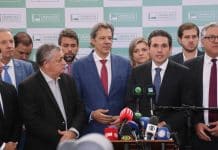 Haddad e parlamentares se reúnem para discutir alternativas a IOF