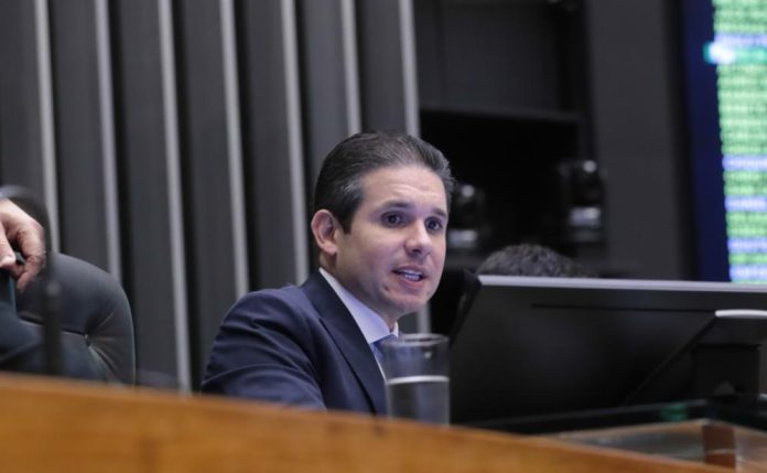 Presidente da Câmara dos Deputados, Hugo Motta (REPUBLICANOS - PB).