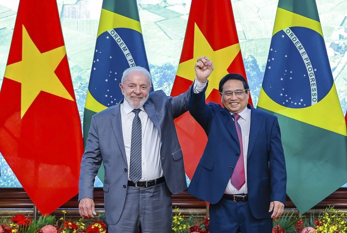 28.03.2025 - Encontro com o Primeiro-Ministro do Vietnã, Pham M