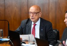 Esperidião Amin afirma que tarifaço pode afetar a construção civil Esperidião Amin