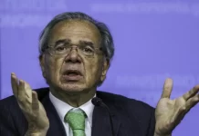 CPMI do INSS: Base governista quer convocar Paulo Guedes para depor Ex-ministro da Economia, Paulo Guedes. Foto: Fabio Rodrigues-Pozzebom/ Agência Brasil