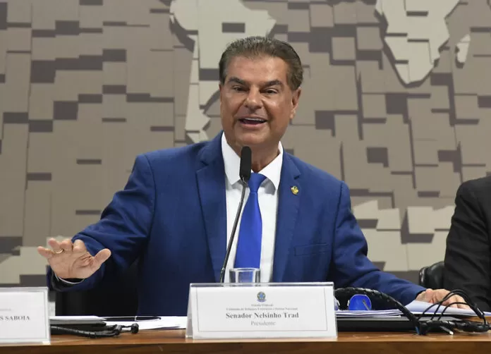 Senador Nelsinho Trad preside sabatina CRE 22-04-25 Senador Nelsinho Trad preside sabatina CRE 22-04-25