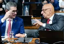 Senado avalia limitação de pagamentos de dívidas de municípios à União Senadores Rogério Carvalho (PT-SE) e Esperidião Amin (PP-SC).