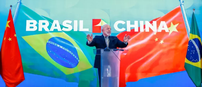 14.05.2025 - Coletiva de imprensa Presidente da República, Luiz Inácio Lula da Silva, durante coletiva de imprensa em Pequim.