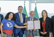 Governo Lula publica novas regras para cursos EaD Ministro da Educação, Camilo Santana, para assinatura do Decreto da Nova Política de Educação a Distância(EaD)