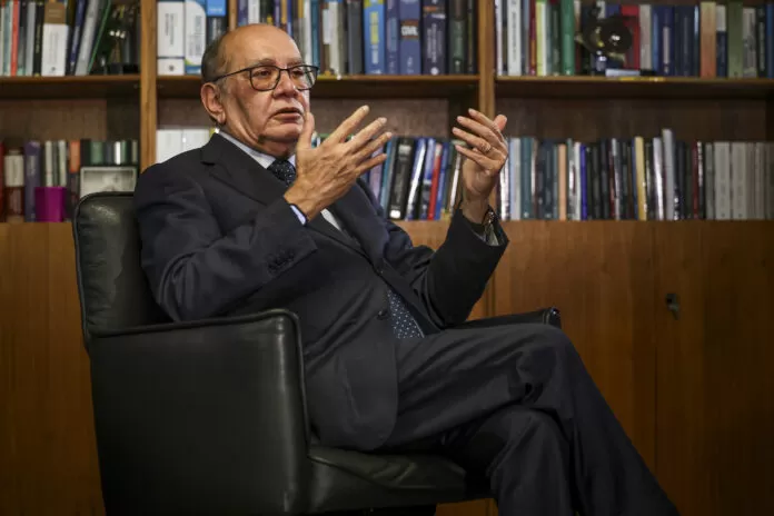 Gilmar Mendes dá entrevista para a Agência Brasil Brasília (DF), 08/01/2025 - Foto feita em 12/12/2024 - O ministro do Supremo Tribunal Federal, Gilmar Mendes, durante entrevista para a Agência Brasil.