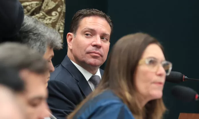 Brasília (DF), 07/05/2025 - Reunião da Comissão de Constituição e Justiça e de Cidadania (CCJ) da Câmara para votar requerimento que pede a suspensão de ação penal contra o deputado Ramagem.