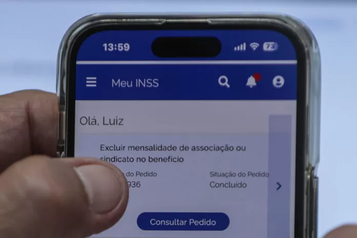App oficial do INSS Brasília (DF), 09/05/2025 - App oficial do INSS. Previdência social