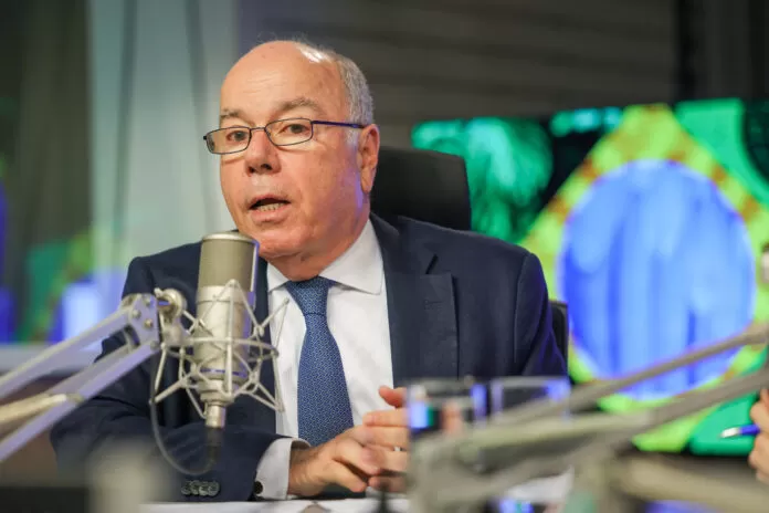 Bom Dia Ministro Mauro Vieira Brasília (DF) 27/11/2024 O ministro de Relaçoes Exteriores, embaixador Mauro Vieira, participa do programa Bom Dia, Ministro