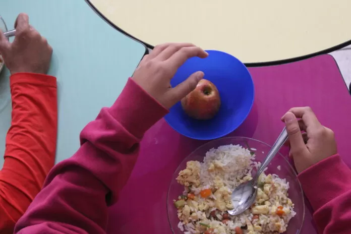 EMEF Espaço de Bitita, escola, merenda escolar, alimentação, criança, crianças, infância