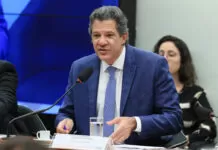 Governo e CNJ avaliam limitar concessão do BPC por decisão judicial Brasília (DF), 11/06/2025 - O ministro da Fazenda, Fernando Haddad, durante audiência pública conjunta, promovida pelas comissões de Finanças e Tributação e de Fiscalização Financeira e Controle da Câmara dos Deputados.