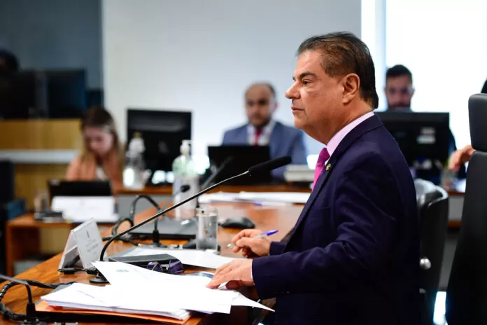 Presidente da CRE, senador Nelsinho Trad (PSD-MS).