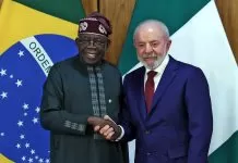 Petrobras deve atuar na exploração de gás natural na Nigéria Brasília (DF) 25/08/2025 - Presidente da República, Luiz Inácio Lula da Silva, durante reunião ampliada com o Presidente da República Federal da Nigéria, Bola Tinubu, no Palácio do Planalto.
