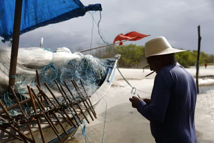Bragança (PA), 13/06/2025 – Vila dos Pescadores de Ajuruteua, na área da Reserva Extrativista Marinha de Caeté-Taperaçu. pesca
