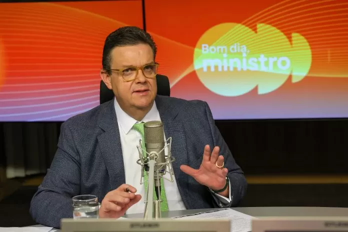 Brasília (DF) 18/09/2025 O Ministro da Previdência, Wolney Queiroz, participa do programa Bom Dia, Ministro inss