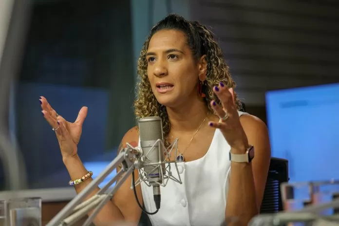 Brasília (DF) 23/09/2025 - A Ministra da Igualdade Racial, Anielle Franco, participa do programa Bom Dia, Ministra