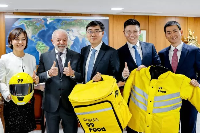 15.09.2025 – Encontro com o fundador e CEO da Didi 99, Will Wei Cheng Presidente da República, Luiz Inácio Lula da Silva, durante encontro com o fundador e CEO da Didi 99, Will Wei Cheng. Palácio do Planalto, Brasília – DF