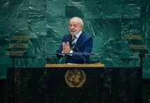Lula encerra agenda na ONU com defesa da democracia e clima Nova York (NY), 23/09/2025 - Presidente da República, Luiz Inácio Lula da Silva, durante a abertura do Debate Geral da 80.ª Sessão Ordinária da Assembleia Geral das Nações Unidas.