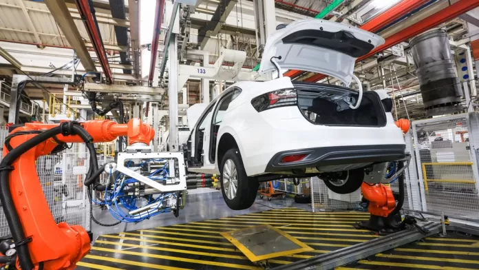 carro, veículo, automóvel, fábrica, produção, indústria automotiva, setor automotivo