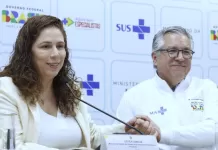 Cartão do SUS começa a ser unificado com CPF Brasília (DF), 15/09/2025 – Os ministros da Saúde, Alexandre Padilha, e da Gestão e da Inovação em Serviços Públicos, Esther Dweck, durante apresentação do cronograma de adoção do CPF como identificador único do cidadão no Sistema Único de Saúde (SUS)