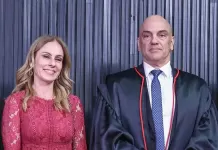 Governo Trump impõe sanções da Lei Magnitsky à esposa de Alexandre de Moraes Alexandre de Moraes e sua esposa Viviane