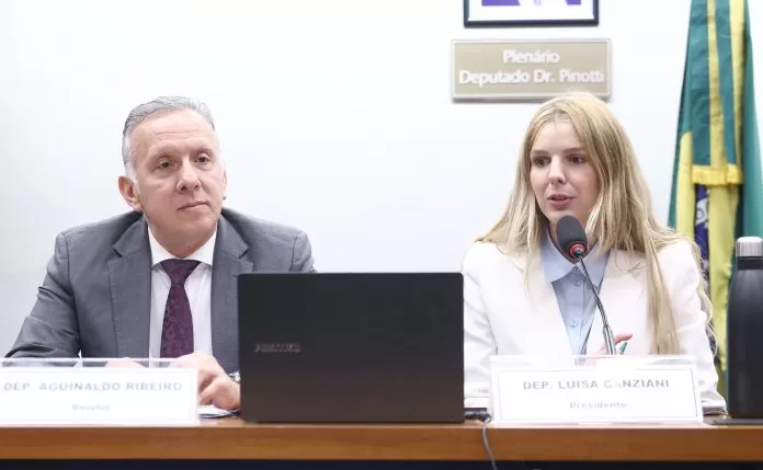 img20250902145617627 02/09/2025 - Comissão Especial sobre inteligência Artificial PL 2338/23 Audiência Pública - IA Generativa e Direitos Autorais. Dep. Aguinaldo Ribeiro (PP - PB) e Dep. Luísa Canziani (PSD - PR)