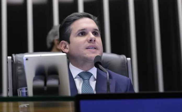 Discussão e votação de propostas legislativas. Presidente da Câmara dos Deputados, Hugo Motta (REPUBLICANOS - PB)