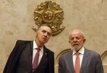 Análise: Relação desgastada de Lula com o Congresso pode interferir em indicação para STF Brasília (DF), 03/02/2025 - Presidente do STF Roberto Barroso e o presidente da república Luiz Inácio Lula da Silva durante sessão Solene de Abertura do Ano Judiciário do STF.