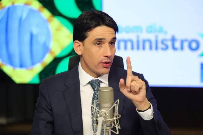 Brasília (DF) 06/02/2025 Ministro de Portos e Aeroportos, Silvio Costa Filho, participa do programa Bom Dia, Ministro