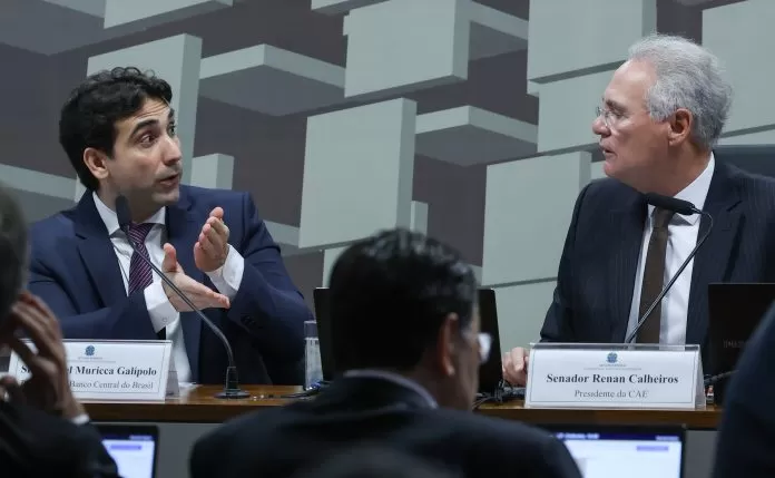 Brasília 25/11/2025 - O presidente do Banco Central (BC), Gabriel Galípolo, participa de audiência pública na Comissão de Assuntos Econômicos (CAE) do Senado.