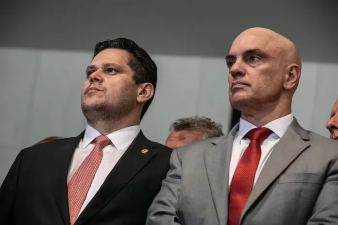 Davi Alcolumbre, Alexandre de Moraes