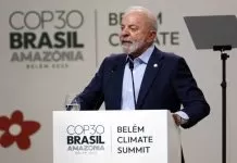 COP30: Lula abre segundo dia de Cúpula de Líderes nesta sexta (7) Belém (PA), 06/11/2025 - Presidente da República, Luiz Inácio Lula da Silva, fala durante Plenária Geral dos Líderes na Cúpula do Clima de Belém - COP30.