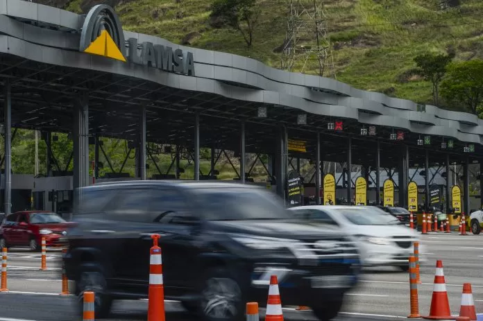 Rio de Janeiro (RJ) 08/03/2024 - Foto feita em 01/11/2019 - Pedágio na linha amarela administrada pela empresa Lamsa desde 1997.