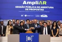 GRU Airport (Guarulhos) ficou com 12 aeroportos regionais leiloados na quinta São Paulo (SP), 27/11/2025 - A concessionária Aeroporto Internacional de Guarulhos - GRU Aiport venceu a concessão de 12 aeroportos regionais leiloados pelo Ministério de Portos e Aeroportos, na primeira rodada do Programa AmpliAR, na B3.